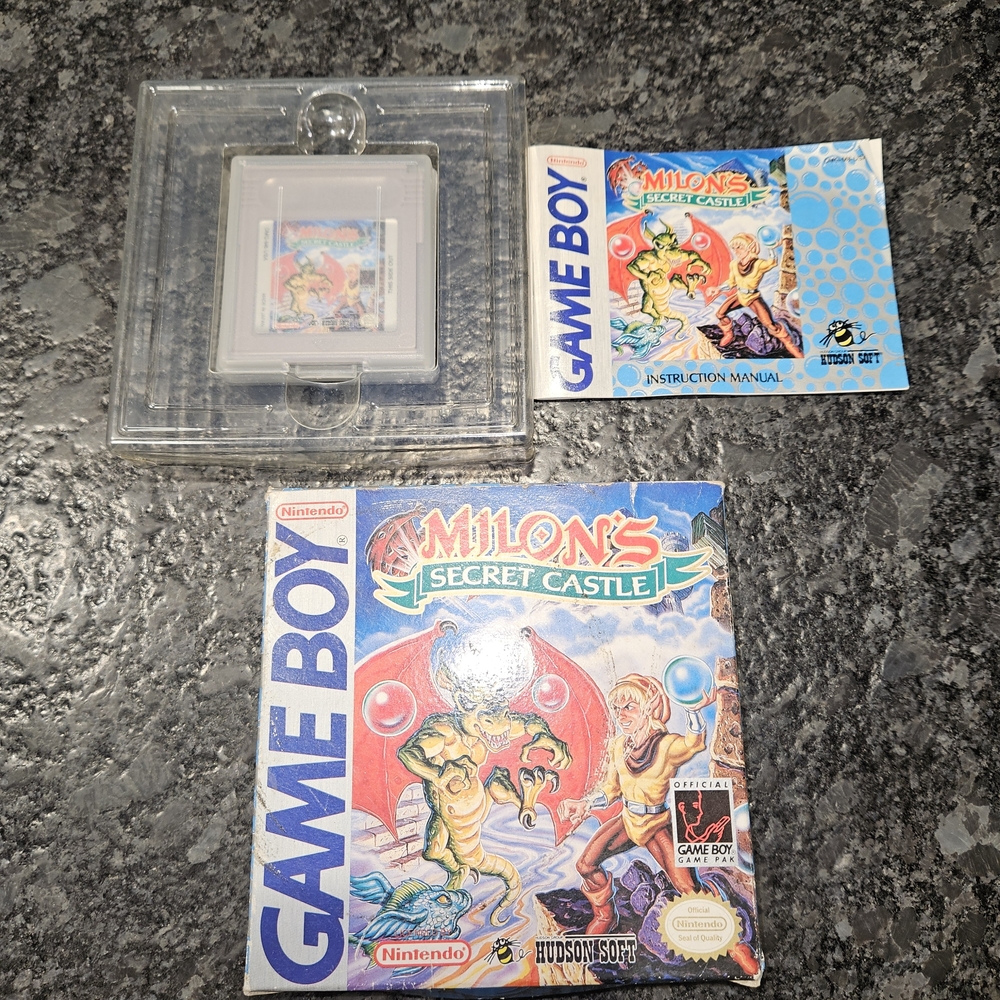 Nintendo Milon's Secret Castle Game Boy Set